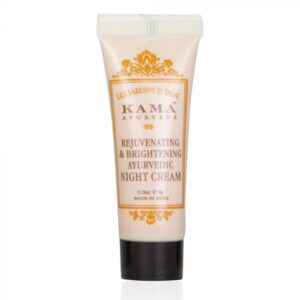 CREMA DE NOCHE AYURVÉDICA REJUVENECEDORA & ILUMINADORA MUESTRA 8gr