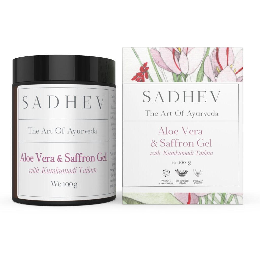 Aloe Vera & Saffron Gel
